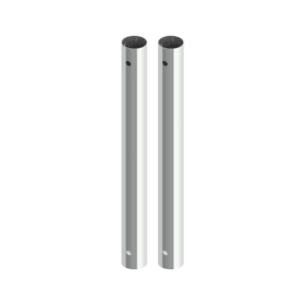 pair of ceiling suspension columns