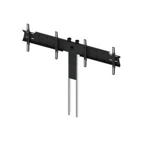 m2x1 twin screen av media cabinet mast icon