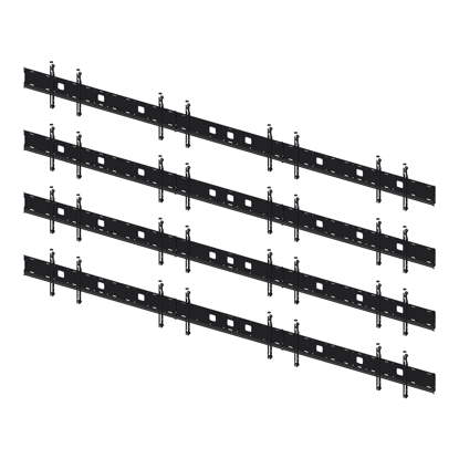 mv455 4x4 55" screenrail video wall