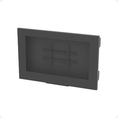 example outdoor housing in sinterflex black