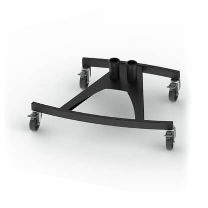 vsr - VS1000 scimitar trolley base with brakes