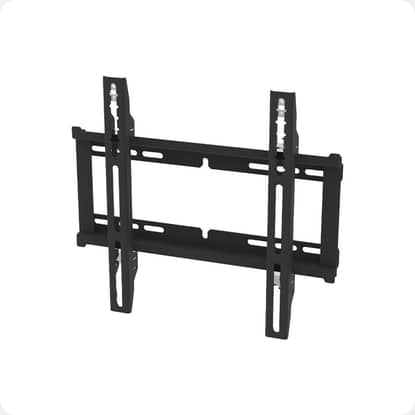 VZWX3 universal slim-line wall mount - 200x200 to 400x400 VESA in Sinterflex Black