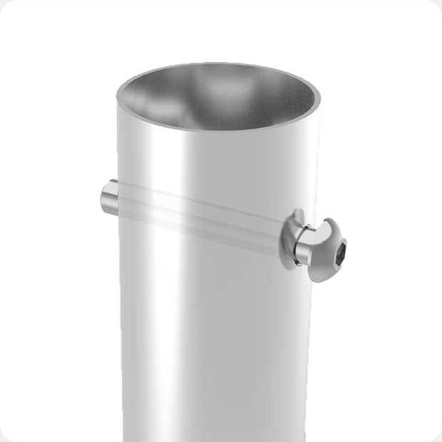 UNICOL | 1000mm Pair of Ceiling Suspension Columns (1000Cx2)