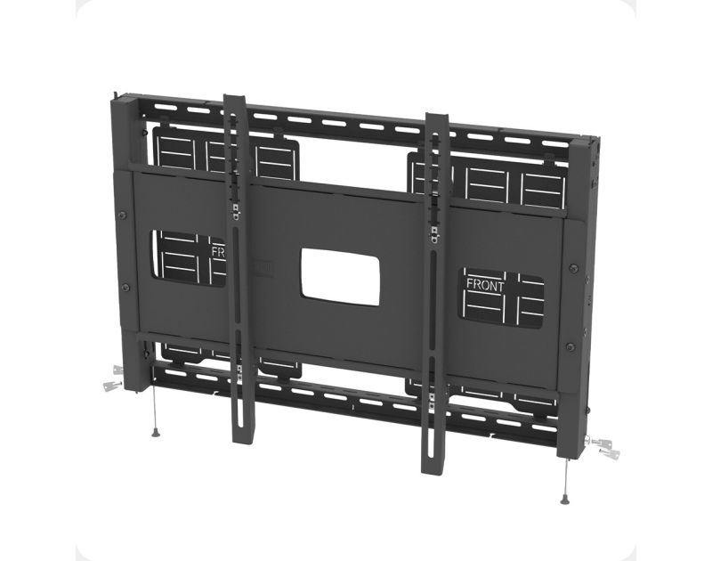 asmw9 - accession pull out servicable wall mount - fully closed in Sinterflex Black