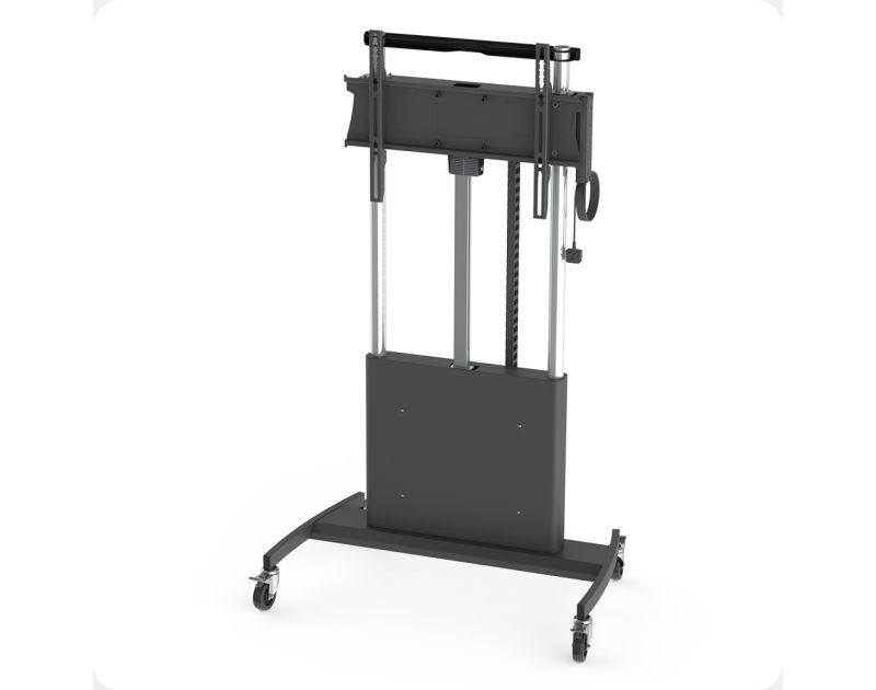 avmt7 - avecta powalift trolley for 33 - 70" screens in Sinterflex Black