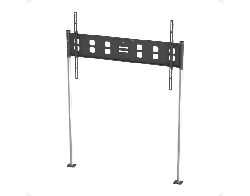 fwgsh10 heavy duty floor-to-wall kit for screens up to 130"