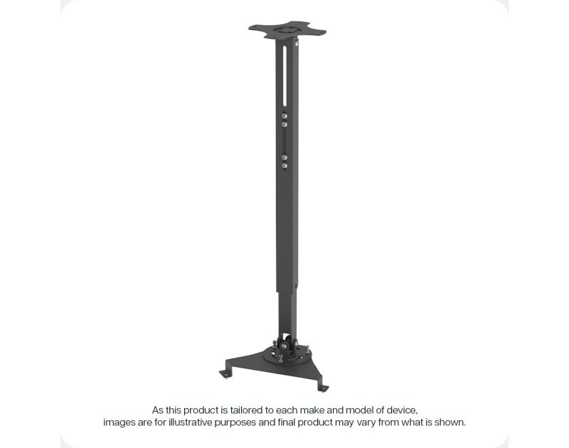 Gyrolock Trilock projector mount sinterflex black (gk3-gap)