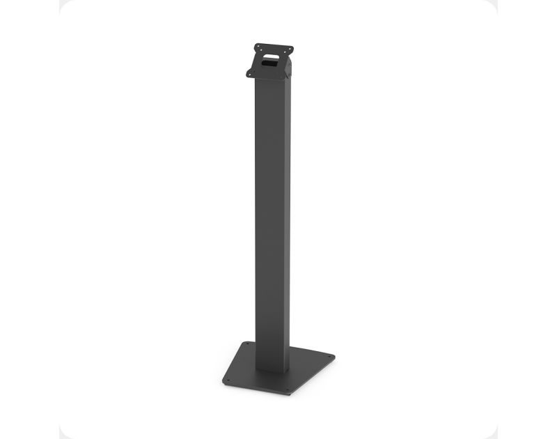tbbd sinterflex black touch panel stand with fixed tilt