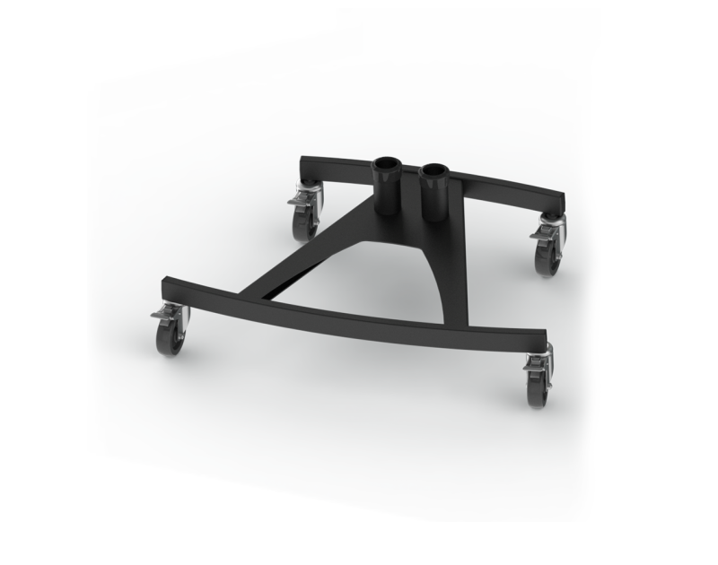 vsr - VS1000 scimitar trolley base with brakes