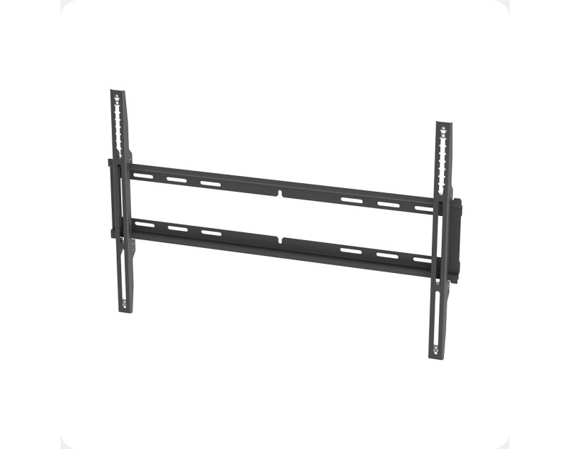 vzwx5 universal flat-to-wall slim mount in sinterflex black