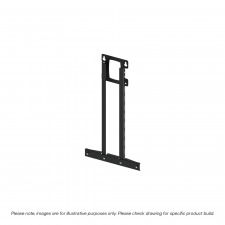 sbt1 twin screen sound bar mount up to 70" example 1