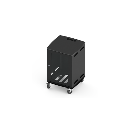 UNICOL | Single 442mm Rack Depth AV Media Cabinet
