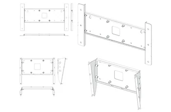 Dedicated Wall Mounts | PLX, PLW, PPX & PPW