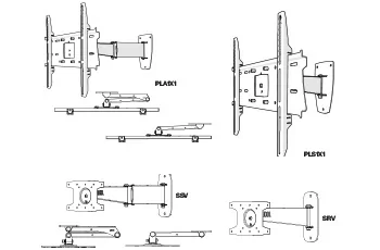 Panarm Wall Arms | PLA / PLS / SSV / SRV